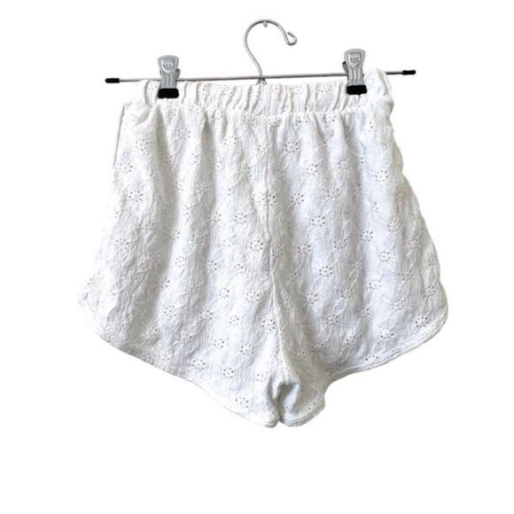ZARA Crochet Drawstring Shorts Sz Sm - Picture 4 of 4